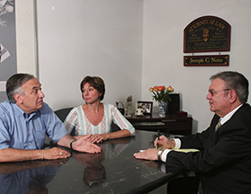 Collaborative law and divorce mediation consultations are available in Joe Noto's Bergen, Essex and Passaic offices.
